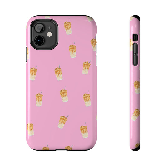 Pink Latte Love Phone Case