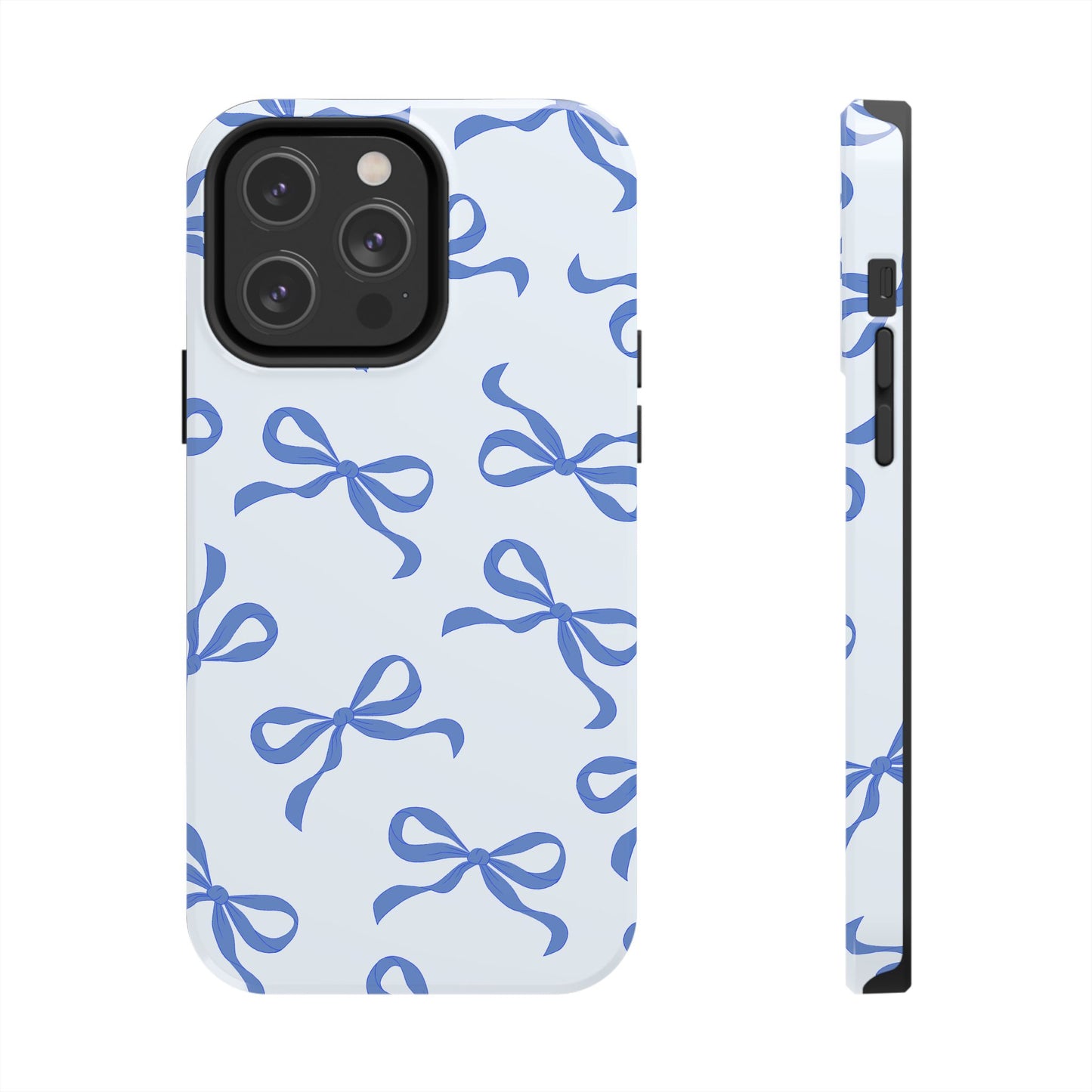 Vintage Blue Bow Phone Case