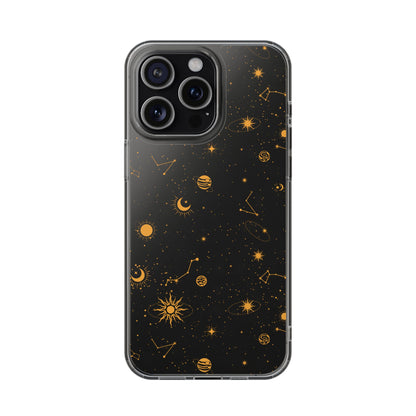 Space Magic Clear Phone Case