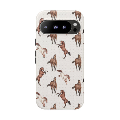 Wild Mustang Horse Pattern Phone Case – Stylish, Protective & Eco-Friendly - JGUS