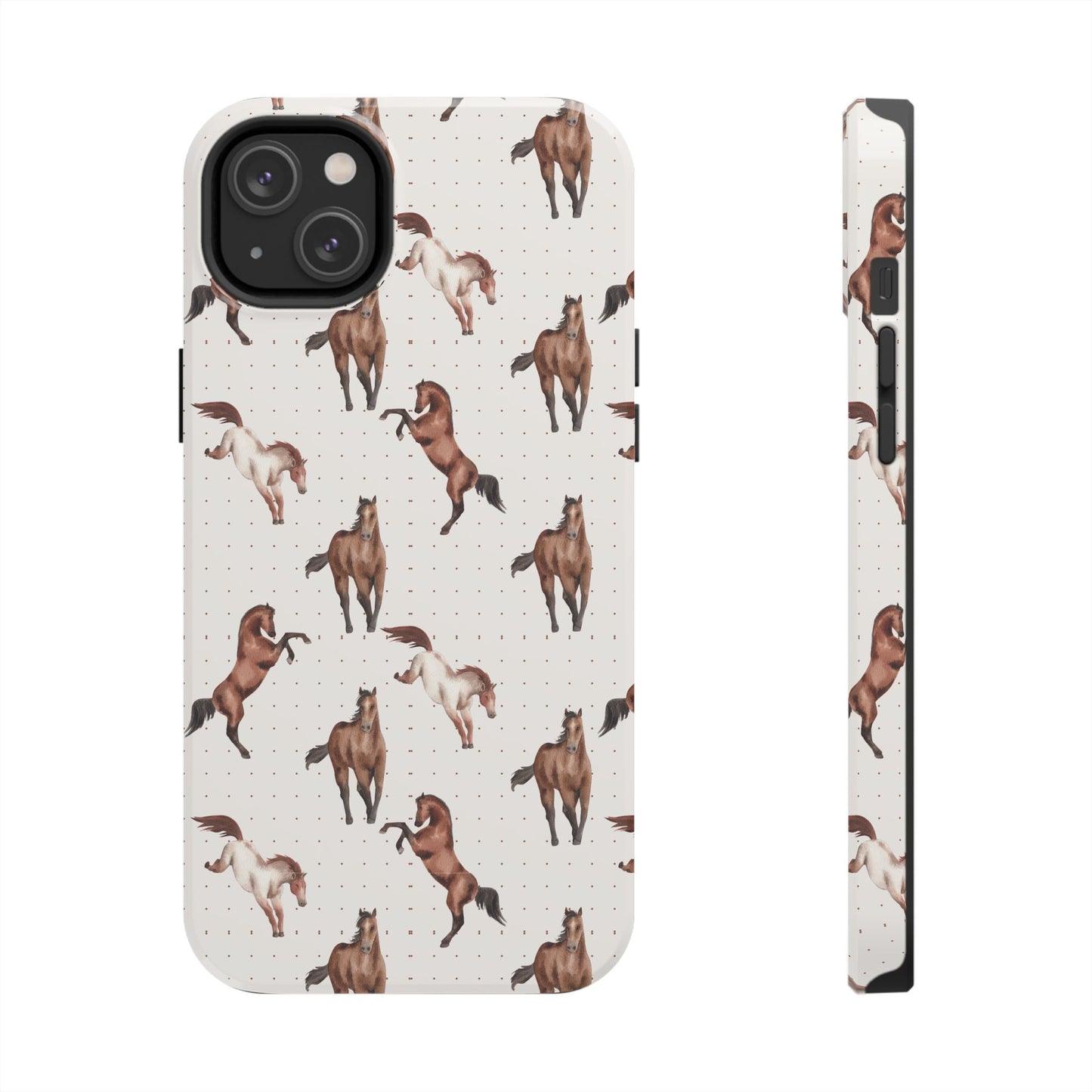 Wild Mustang Horse Pattern Phone Case – Stylish, Protective & Eco-Friendly