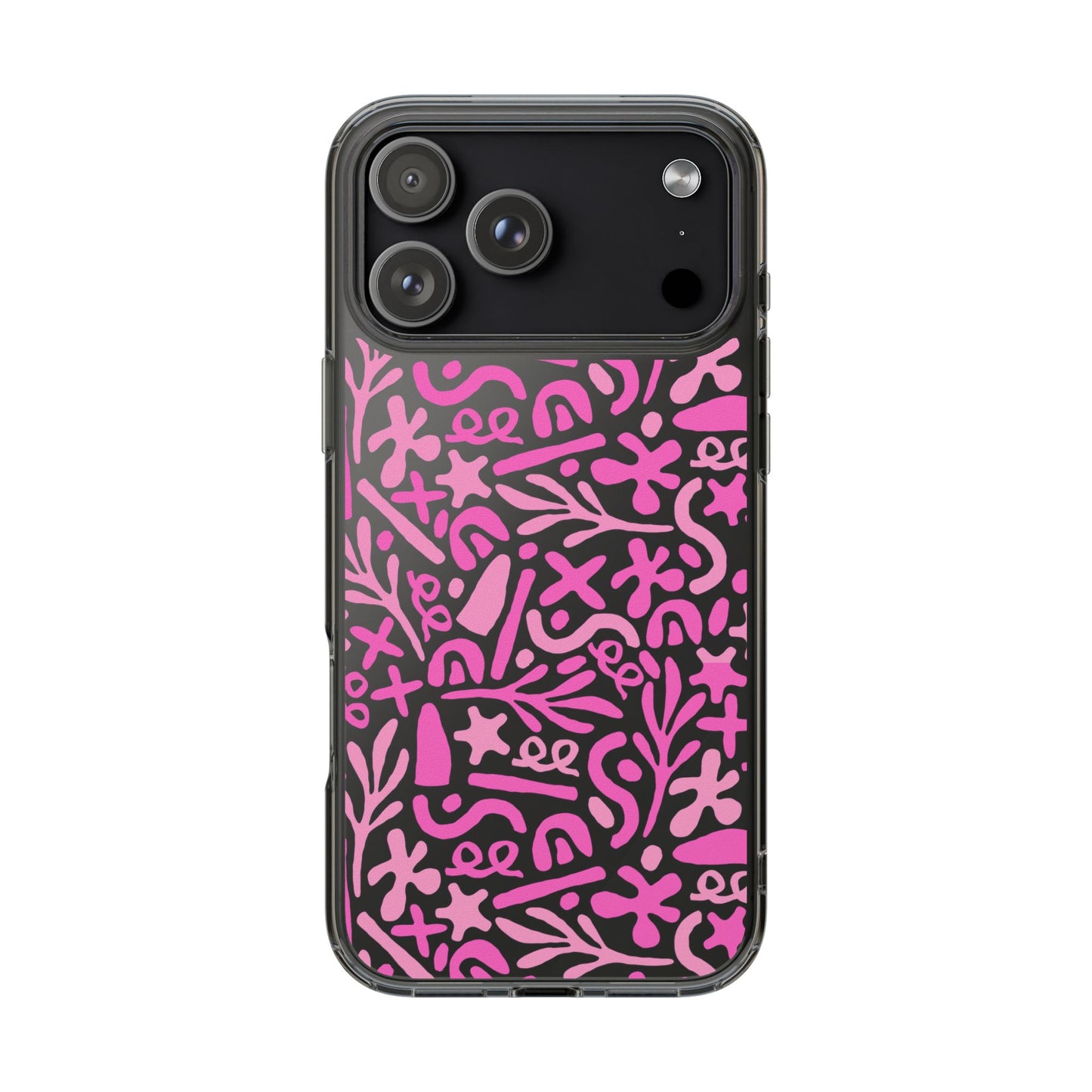 Abstract Vibes Clear Phone Case