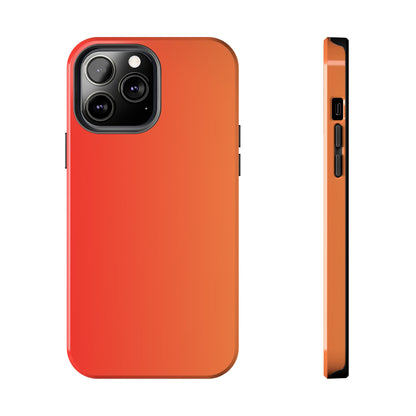 Vibrant Red Orange Phone Case