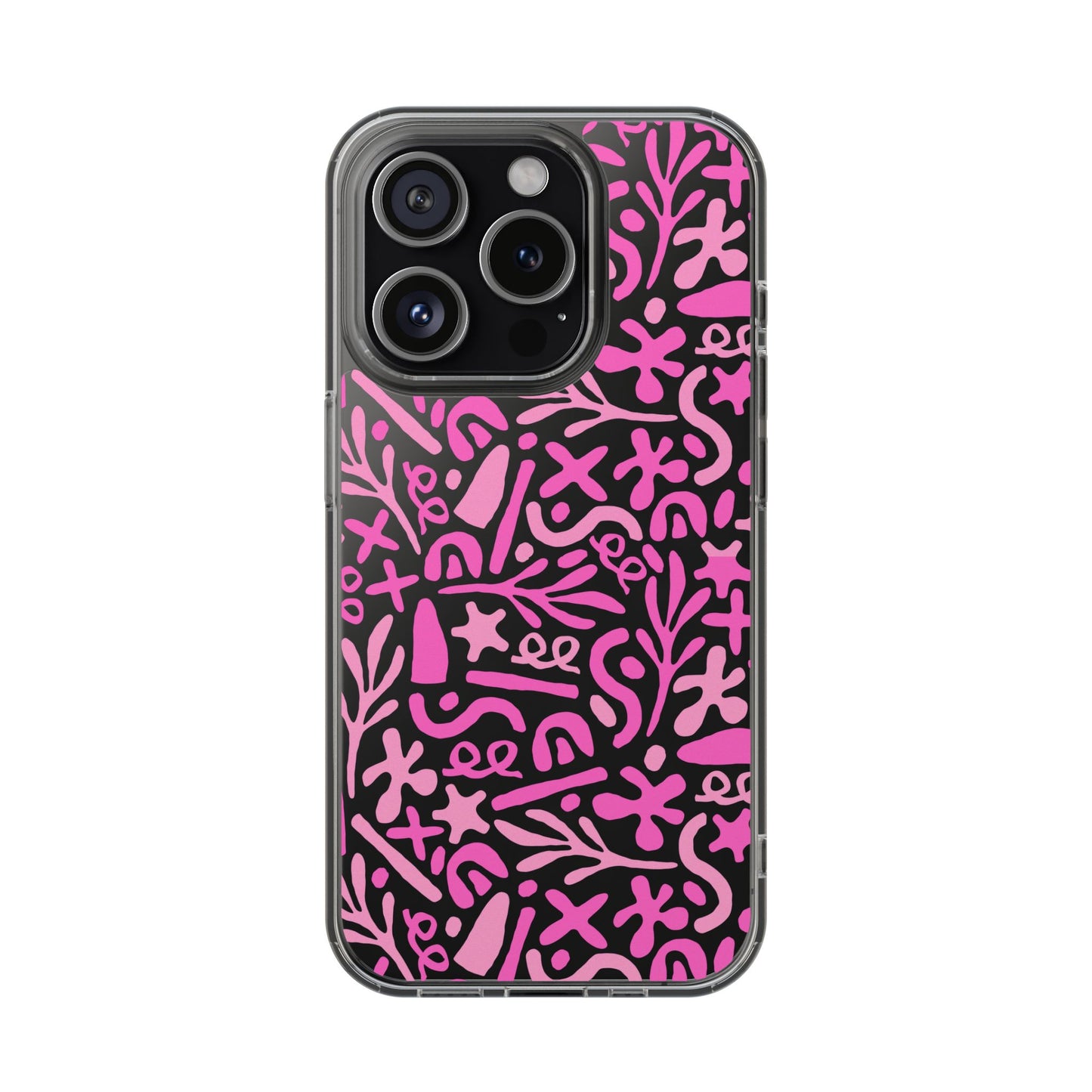 Abstract Vibes Clear Phone Case