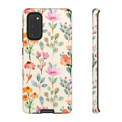 Petal Splash Watercolor Symphony Phone Case