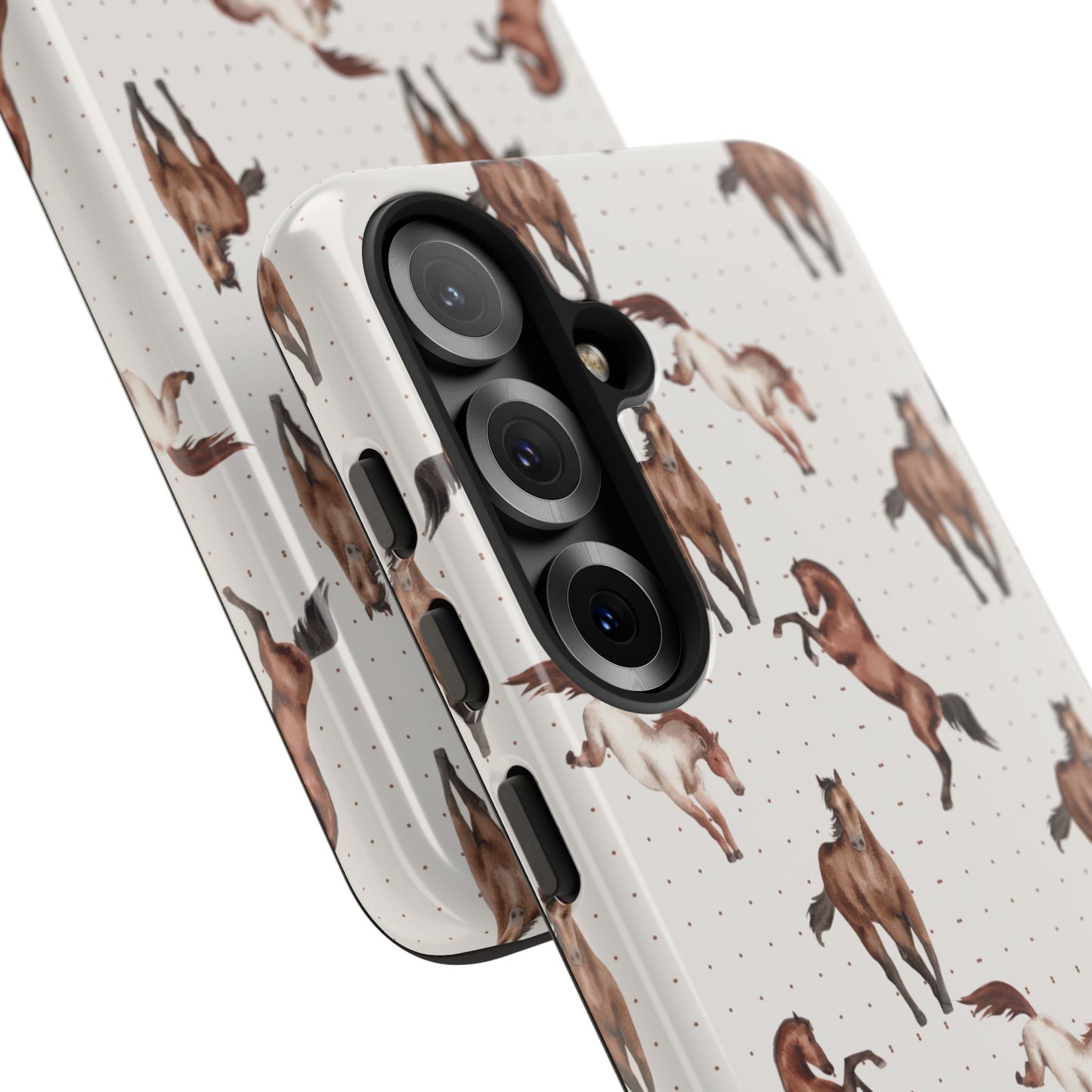Wild Mustang Horse Pattern Phone Case – Stylish, Protective & Eco-Friendly - JGUS