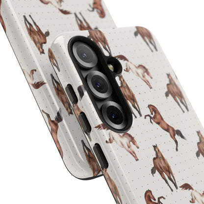 Wild Mustang Horse Pattern Phone Case – Stylish, Protective & Eco-Friendly - JGUS