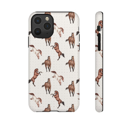 Wild Mustang Horse Pattern Phone Case – Stylish, Protective & Eco-Friendly - JGUS
