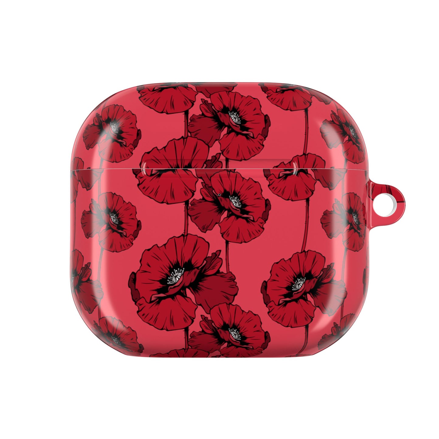 Scarlet Sketch Shockproof & Scratch-Resistant AirPods Case – Wireless Charging Compatible