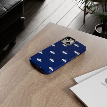 Blue Boat Phone Case – Calm Ocean Pattern for iPhone & Samsung, Durable & Stylish Protection - JGUS