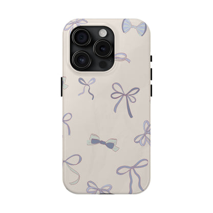 Coquette Pattern Ribbon bow Phone Case iPhone