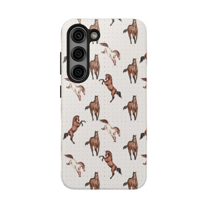 Wild Mustang Horse Pattern Phone Case – Stylish, Protective & Eco-Friendly