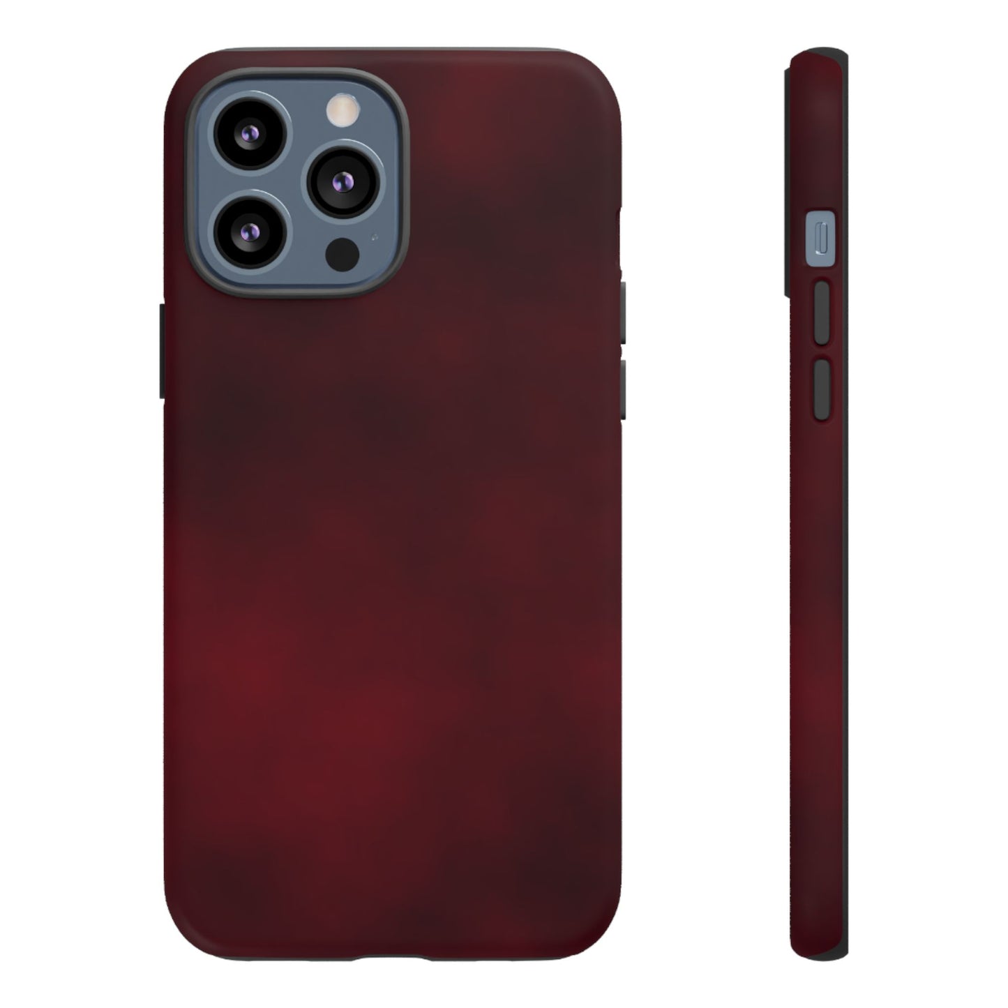 Vintage Burgundy Cherry Phone Case – Elegant Floral Design for iPhone 17 & Samsung Galaxy | Tough Protective Cover - JGUS