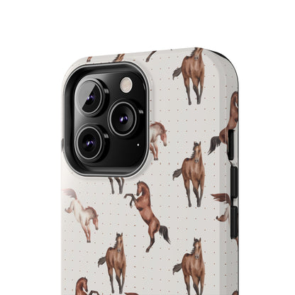Wild Mustang Horse Pattern Phone Case – Stylish, Protective & Eco-Friendly