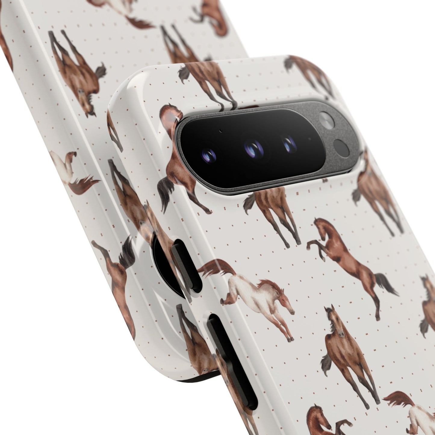 Wild Mustang Horse Pattern Phone Case – Stylish, Protective & Eco-Friendly - JGUS
