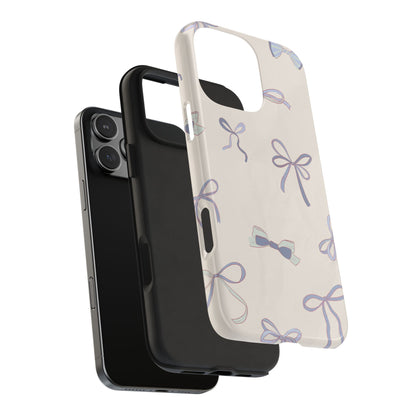 Coquette Pattern Ribbon bow Phone Case iPhone