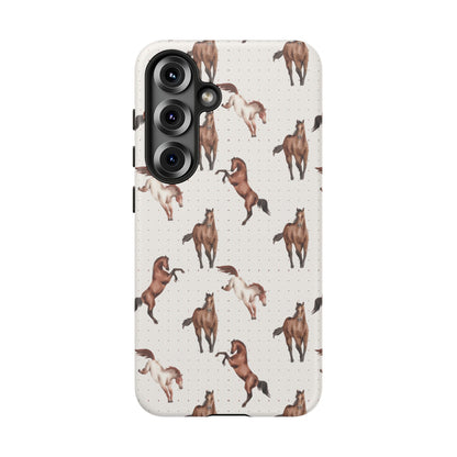 Wild Mustang Horse Pattern Phone Case – Stylish, Protective & Eco-Friendly - JGUS