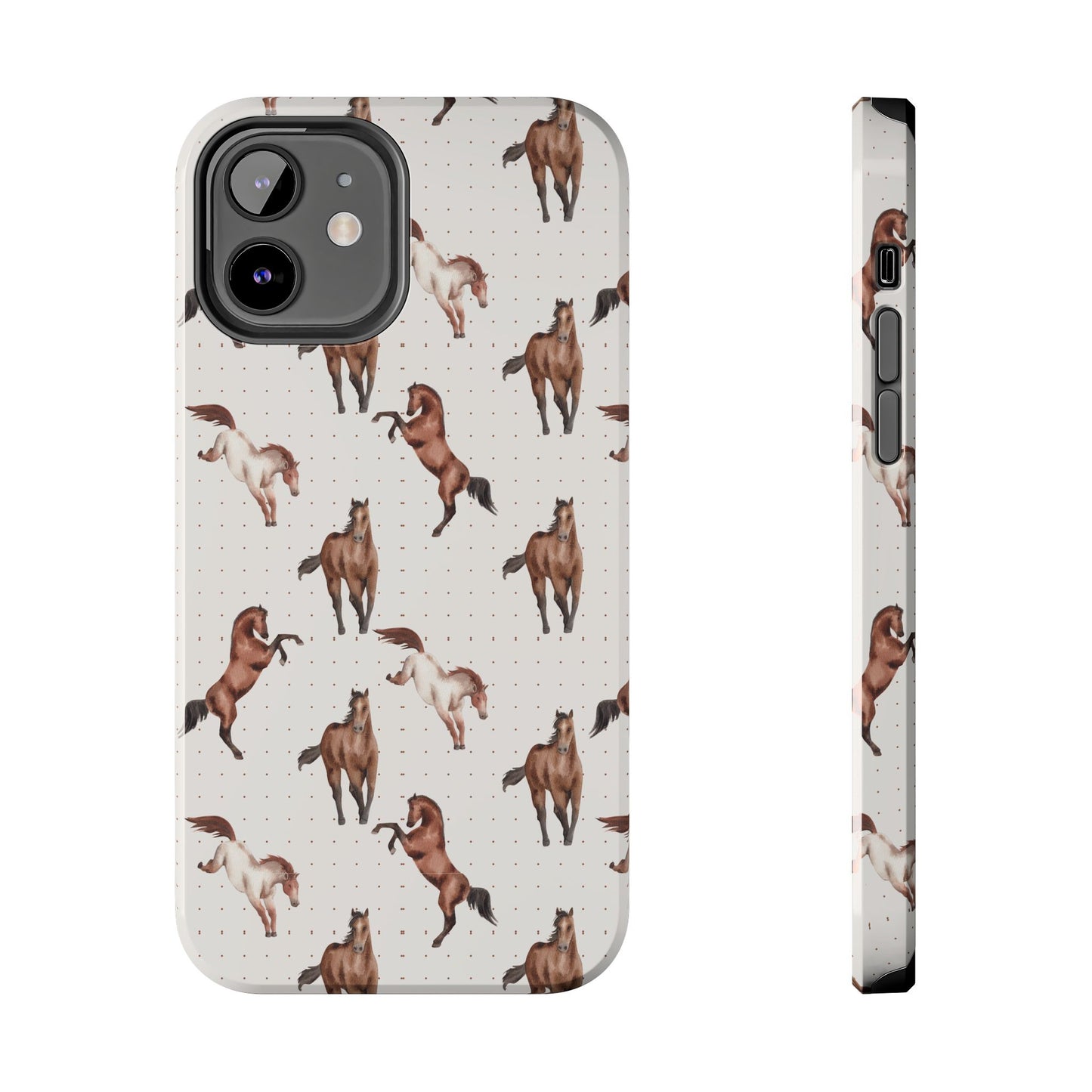 Wild Mustang Horse Pattern Phone Case – Stylish, Protective & Eco-Friendly