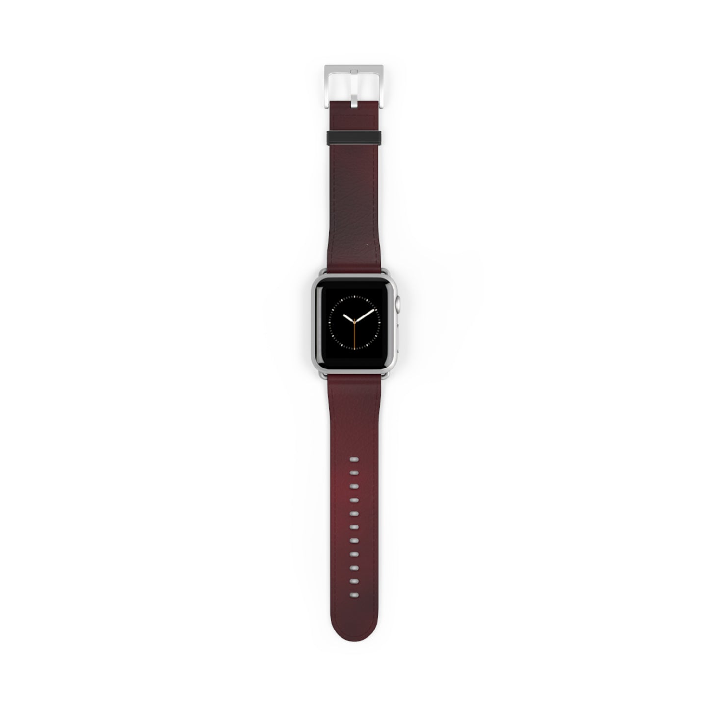 Vintage Burgundy Cherry Apple Watch Band – Sustainable, Stylish, and Comfortable