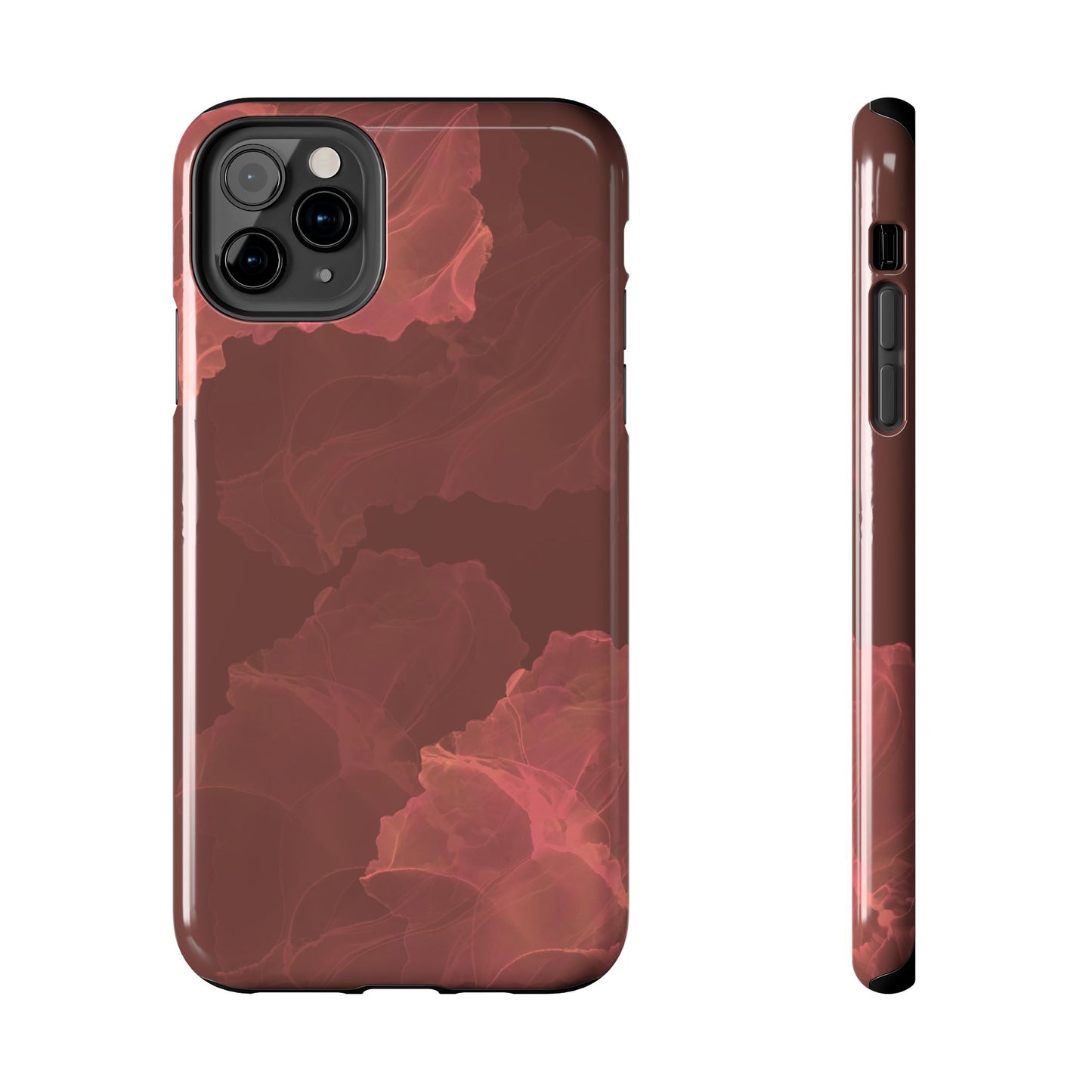 Blush Ink Splash Protective Phone Case