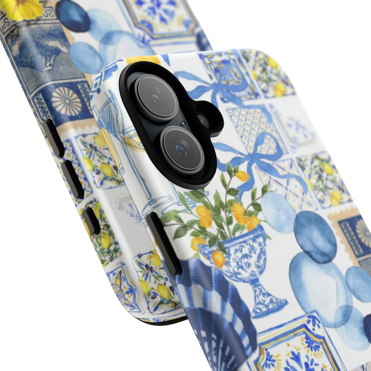 Lemon summertime collage Phone Case