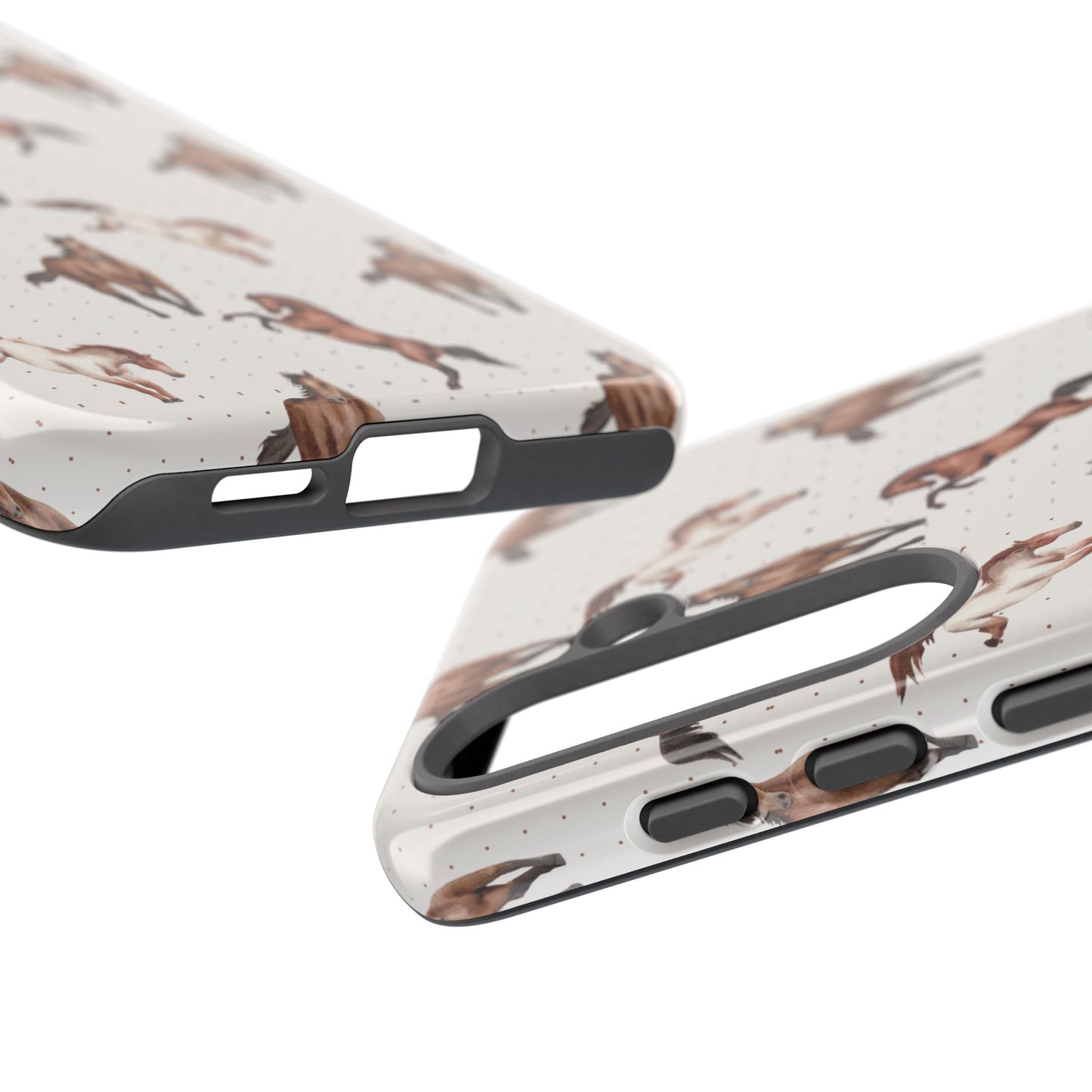 Wild Mustang Horse Pattern Phone Case – Stylish, Protective & Eco-Friendly - JGUS