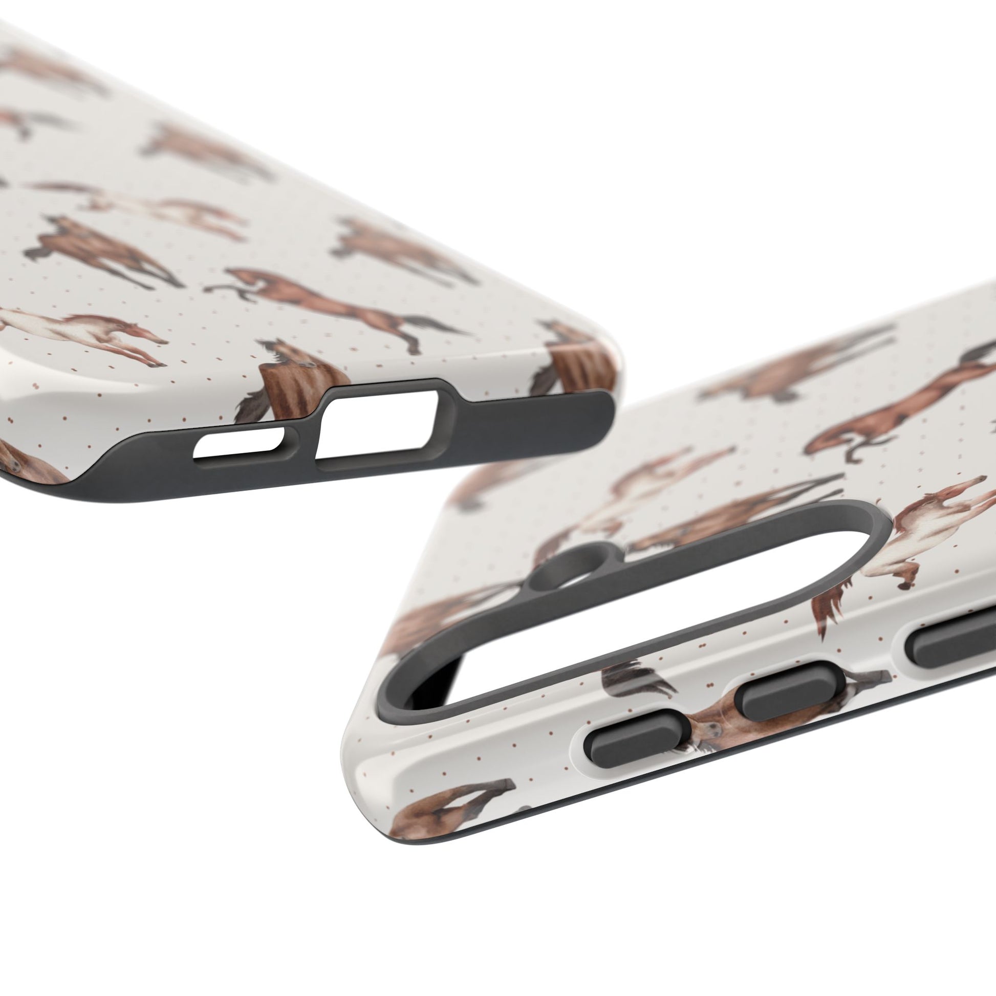 Wild Mustang Horse Pattern Phone Case – Stylish, Protective & Eco-Friendly - JGUS