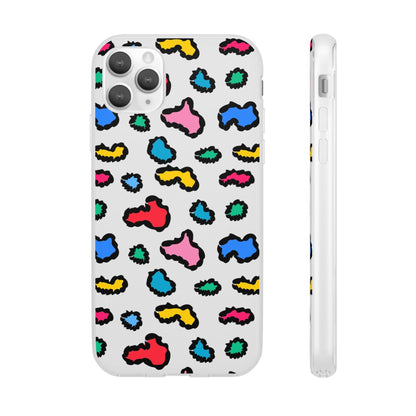 Vibrant Leopard Flexi Case - JGUS