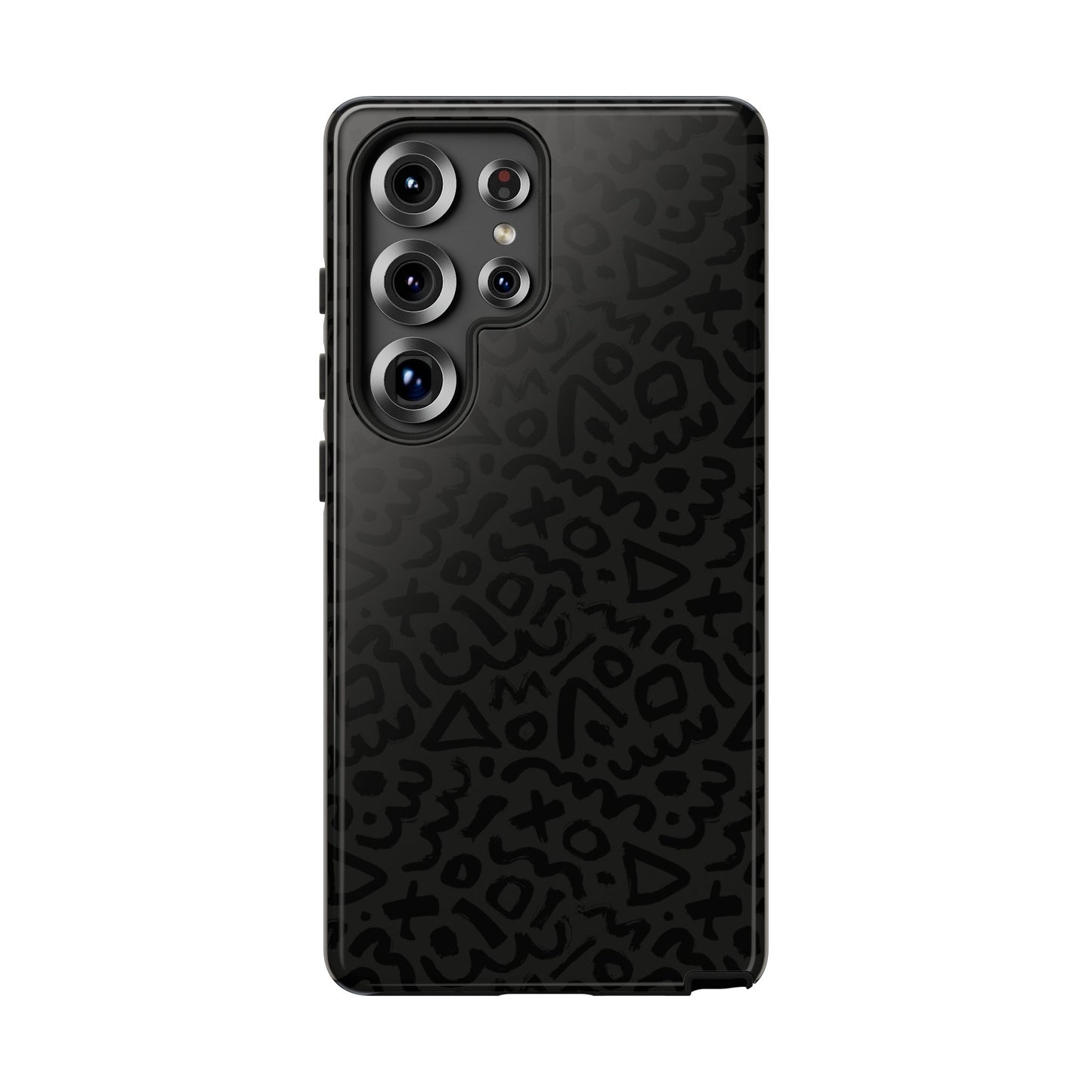 Retro Geometric Vibes Phone Case – 80s 90s Vintage Abstract Pattern for iPhone & Samsung - JGUS
