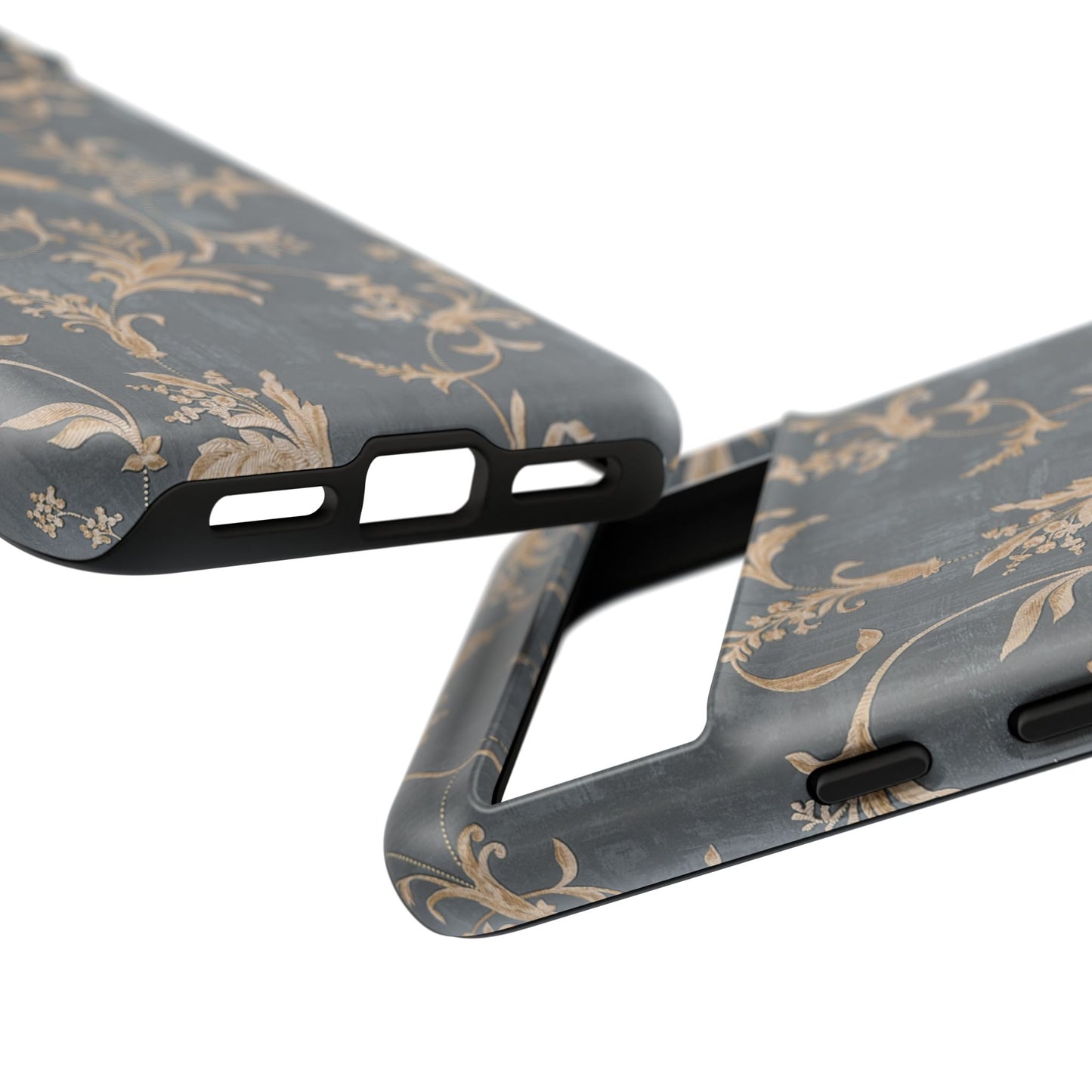 Old-Fashioned Flower Phone Case – Aesthetic Protective Cover for iPhone & Samsung - JGUS