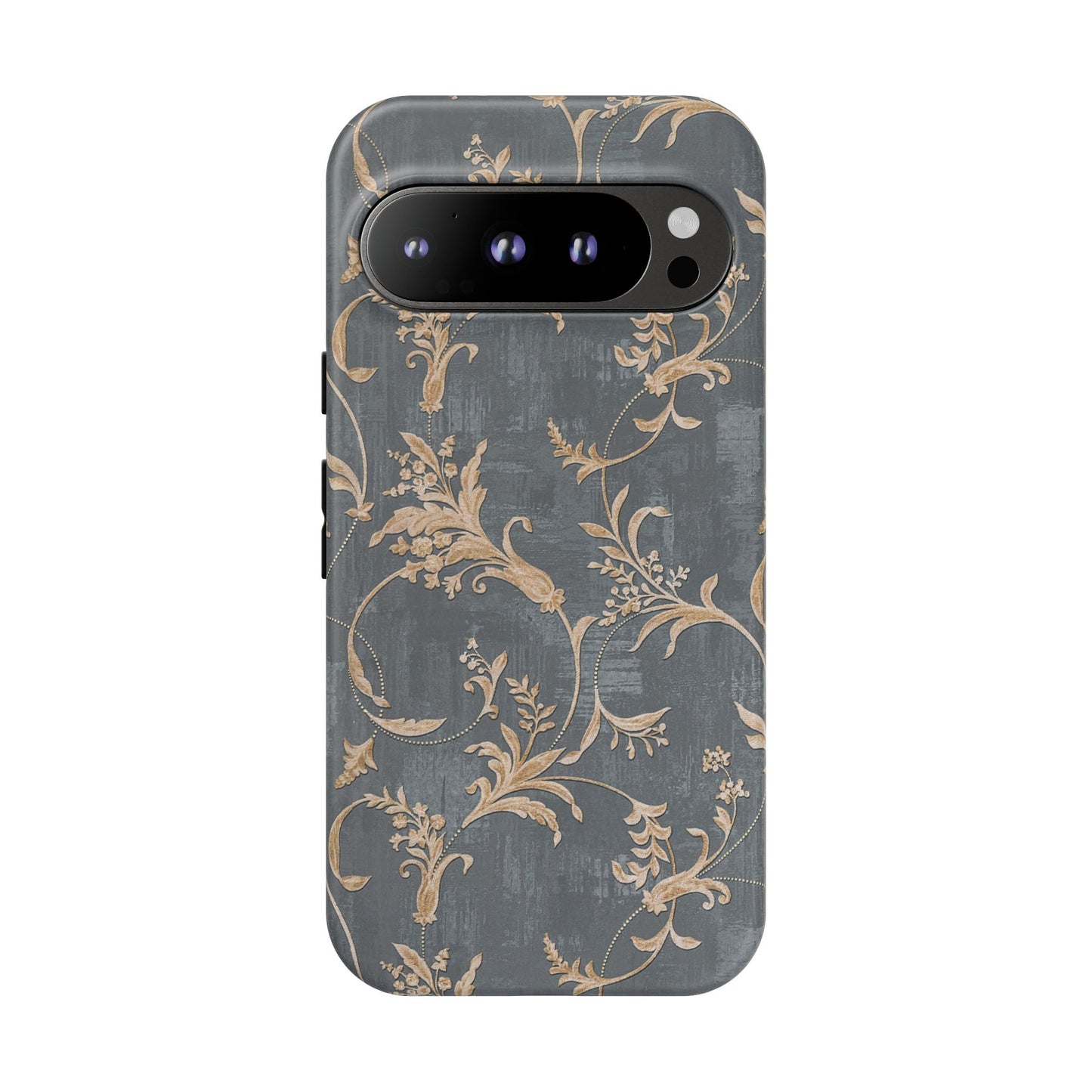 Old-Fashioned Flower Phone Case – Aesthetic Protective Cover for iPhone & Samsung - JGUS