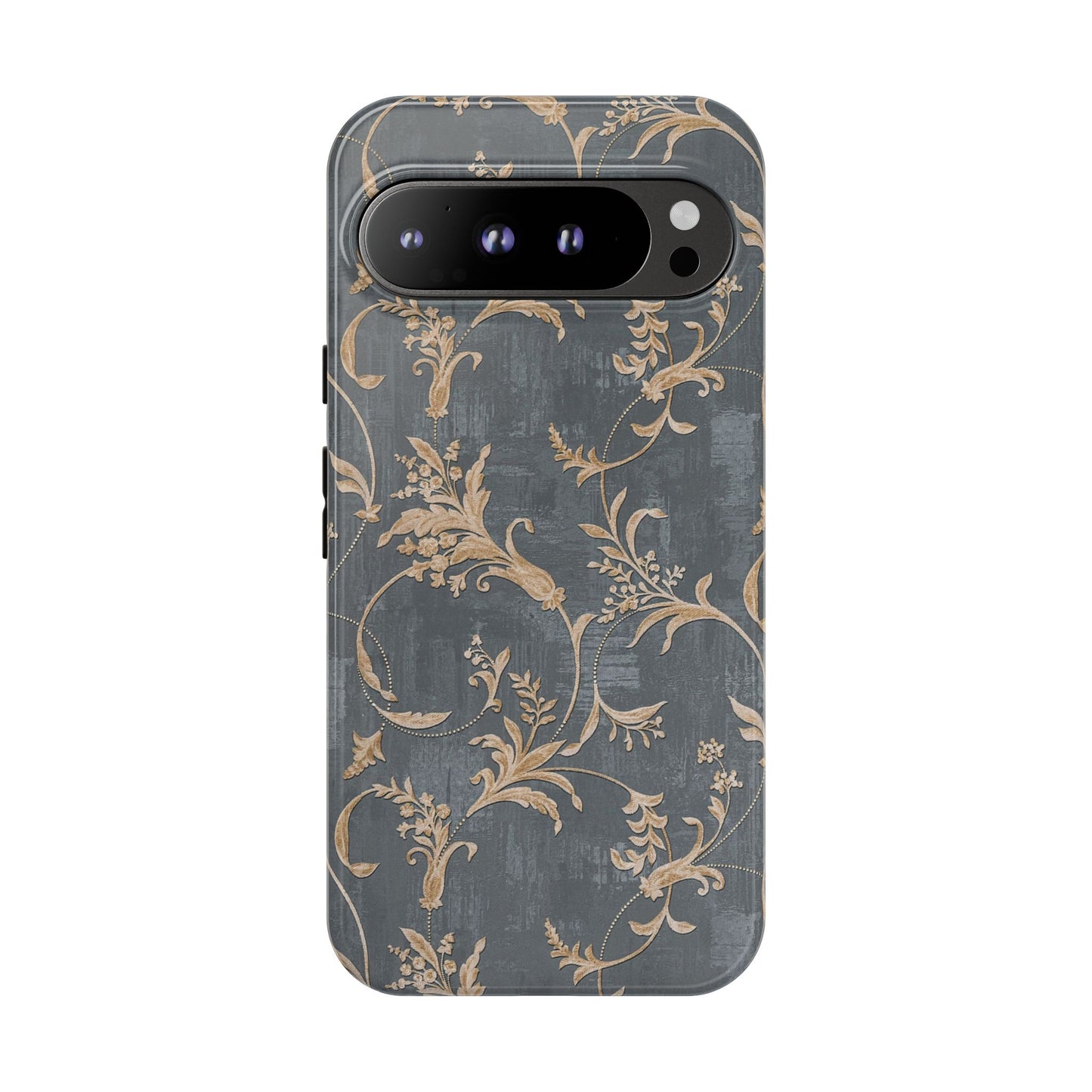 Old-Fashioned Flower Phone Case – Aesthetic Protective Cover for iPhone & Samsung - JGUS