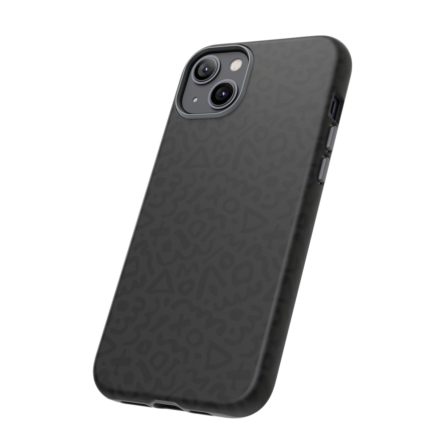 Retro Geometric Vibes Phone Case – 80s 90s Vintage Abstract Pattern for iPhone & Samsung - JGUS