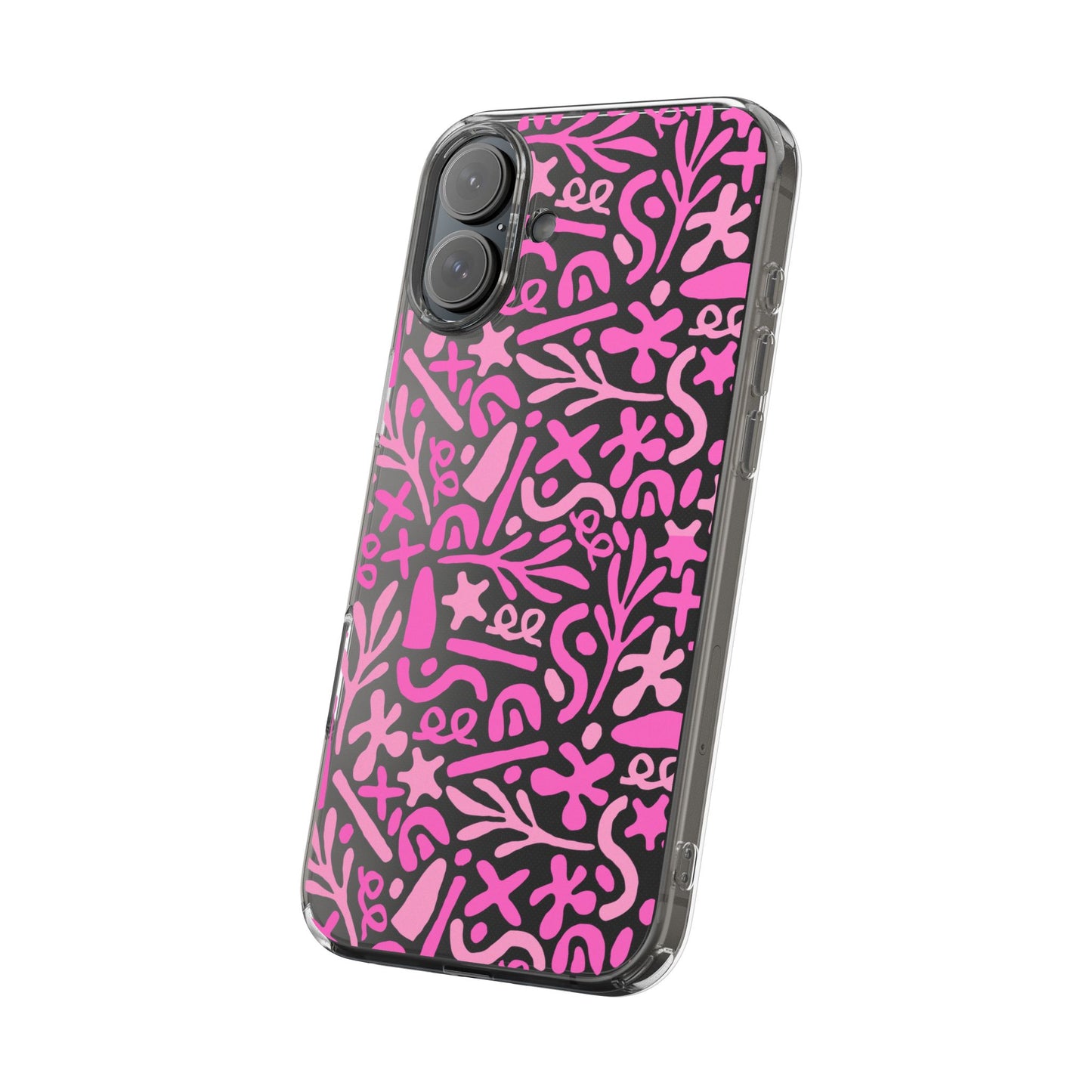 Abstract Vibes Clear Phone Case