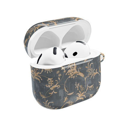 Old-Fashioned Flower Shockproof & Scratch-Resistant AirPods Case – Wireless Charging Compatible