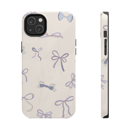 Coquette Pattern Ribbon bow Phone Case iPhone