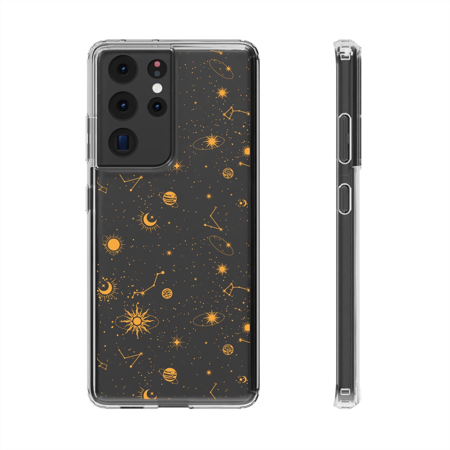 Space Magic Clear Phone Case