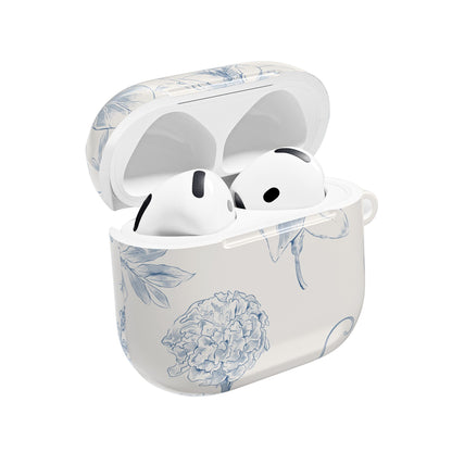 Jasmine Sketch Shockproof & Scratch-Resistant AirPods Case – Wireless Charging Compatible