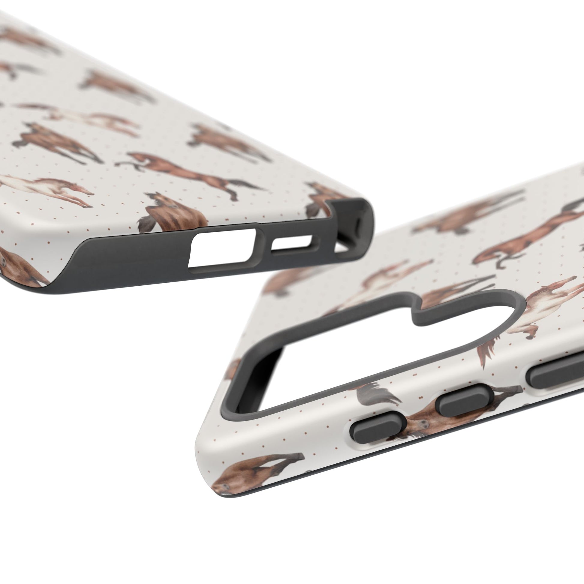 Wild Mustang Horse Pattern Phone Case – Stylish, Protective & Eco-Friendly - JGUS