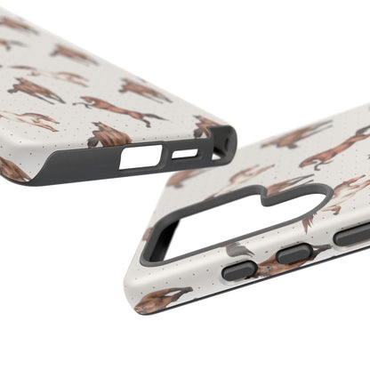 Wild Mustang Horse Pattern Phone Case – Stylish, Protective & Eco-Friendly - JGUS