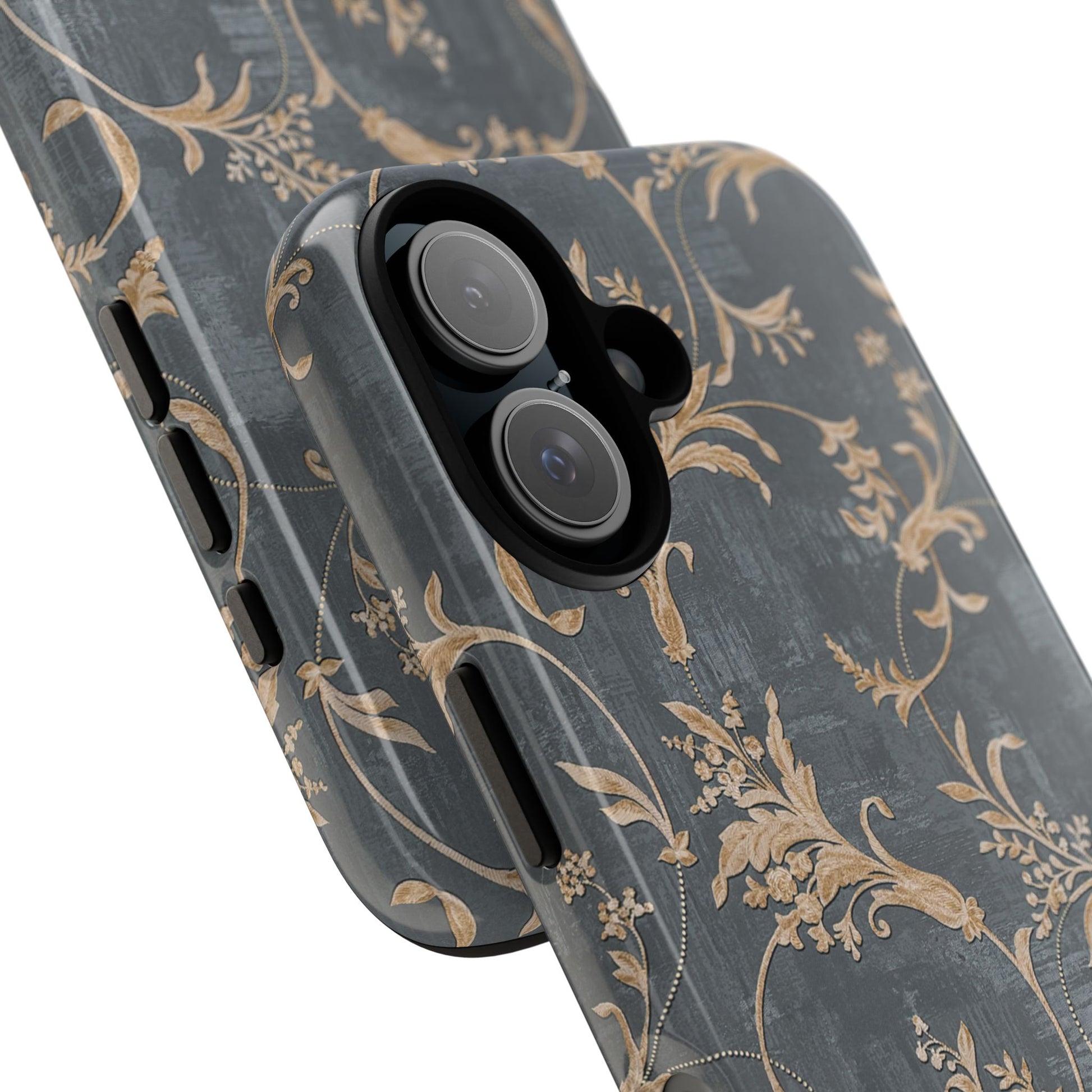 Old-Fashioned Flower Phone Case – Aesthetic Protective Cover for iPhone & Samsung - JGUS