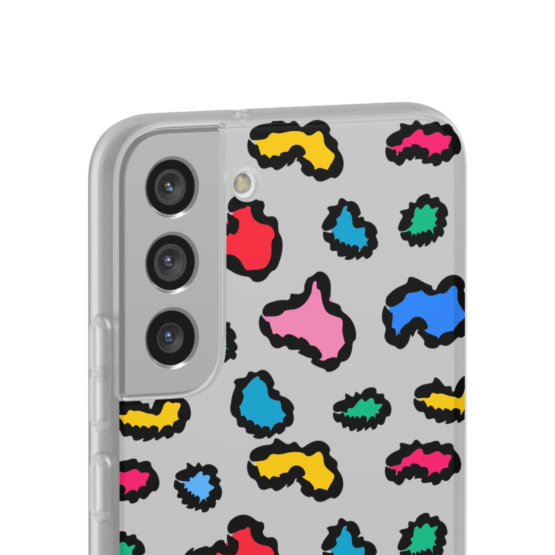 Vibrant Leopard Flexi Case - JGUS