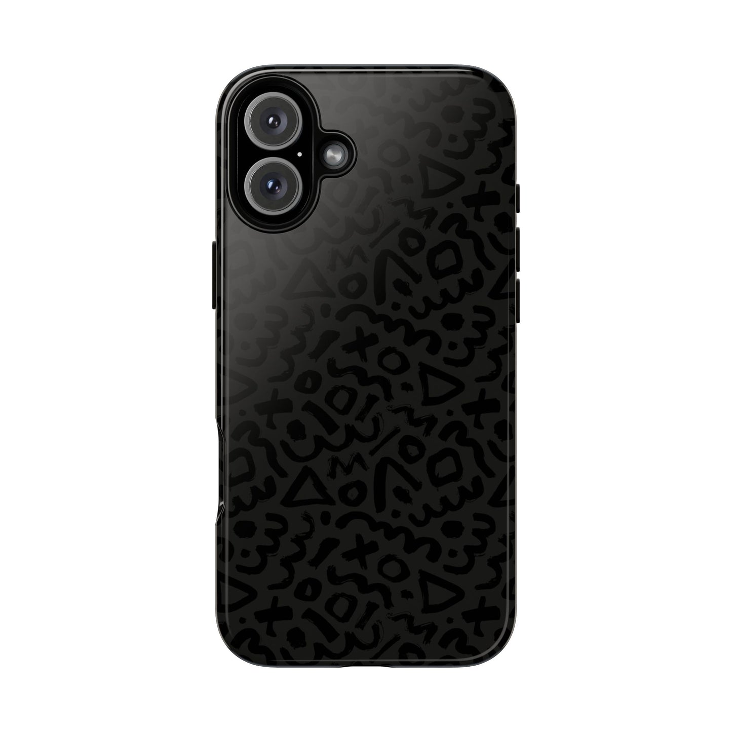 Retro Geometric Vibes Phone Case – 80s 90s Vintage Abstract Pattern for iPhone & Samsung - JGUS