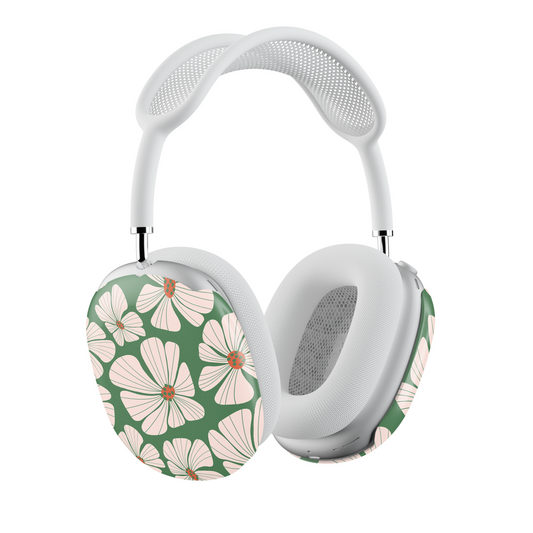 Abstract Retro floral AirPods Max® Case | Customizable, Protective, Stylish