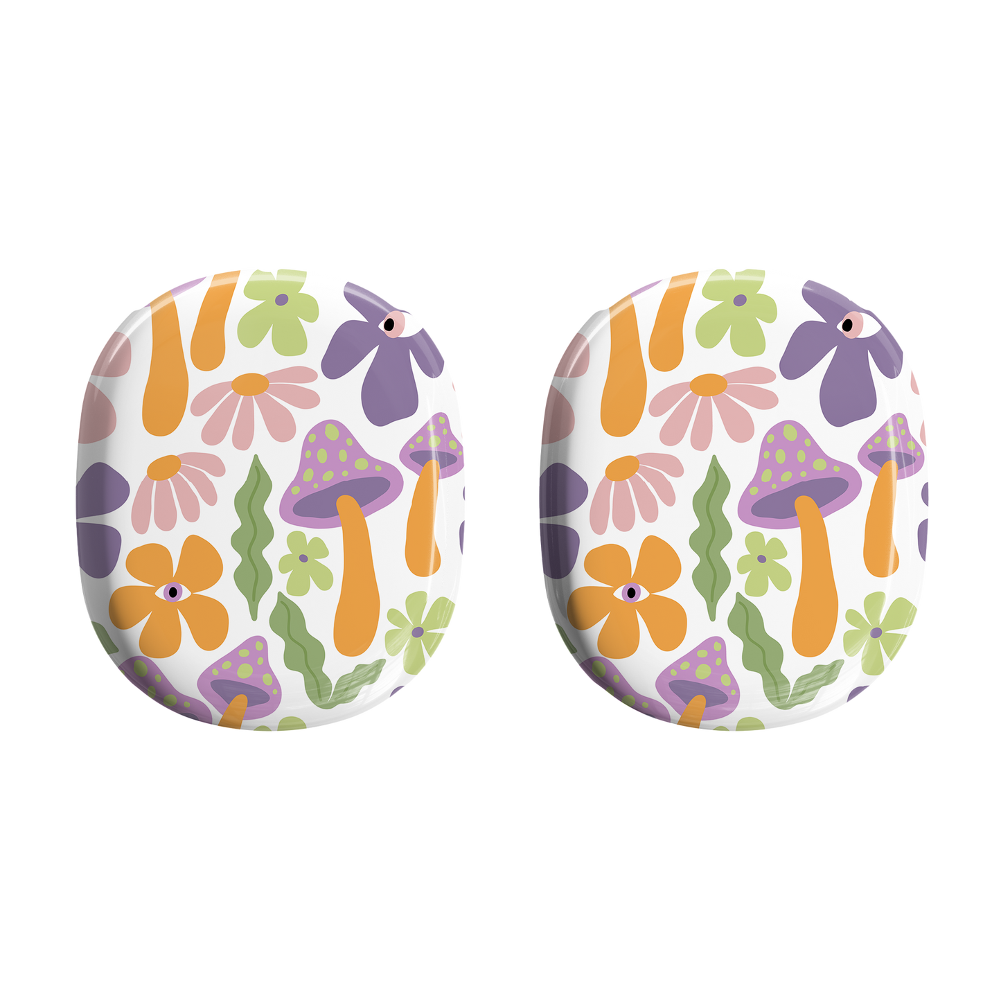 Retro Summer Flowers AirPods Max® Case | Customizable, Protective, Stylish