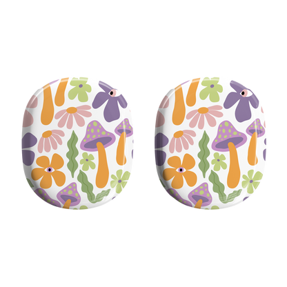 Retro Summer Flowers AirPods Max® Case | Customizable, Protective, Stylish