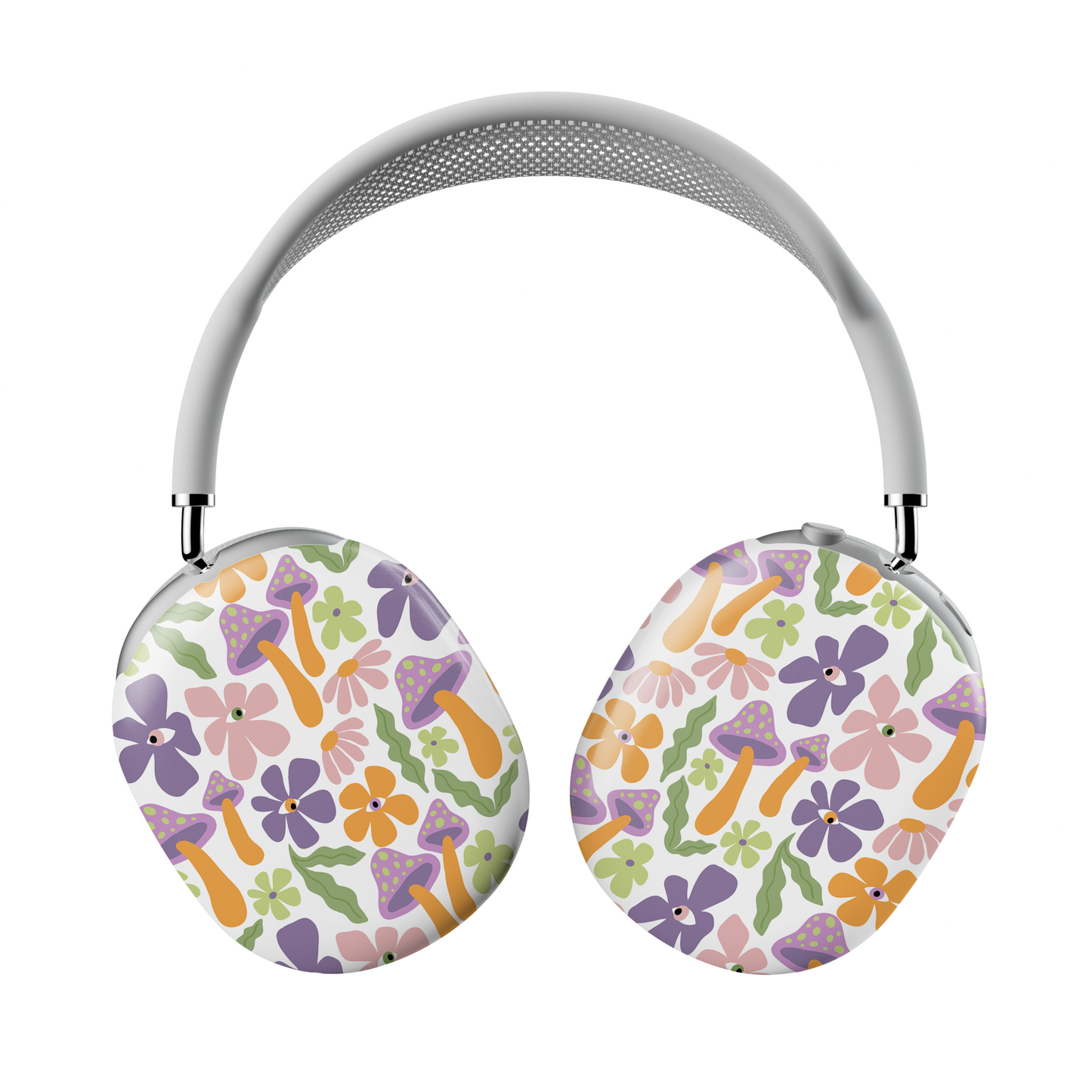 Retro Summer Flowers AirPods Max® Case | Customizable, Protective, Stylish