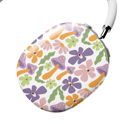 Retro Summer Flowers AirPods Max® Case | Customizable, Protective, Stylish