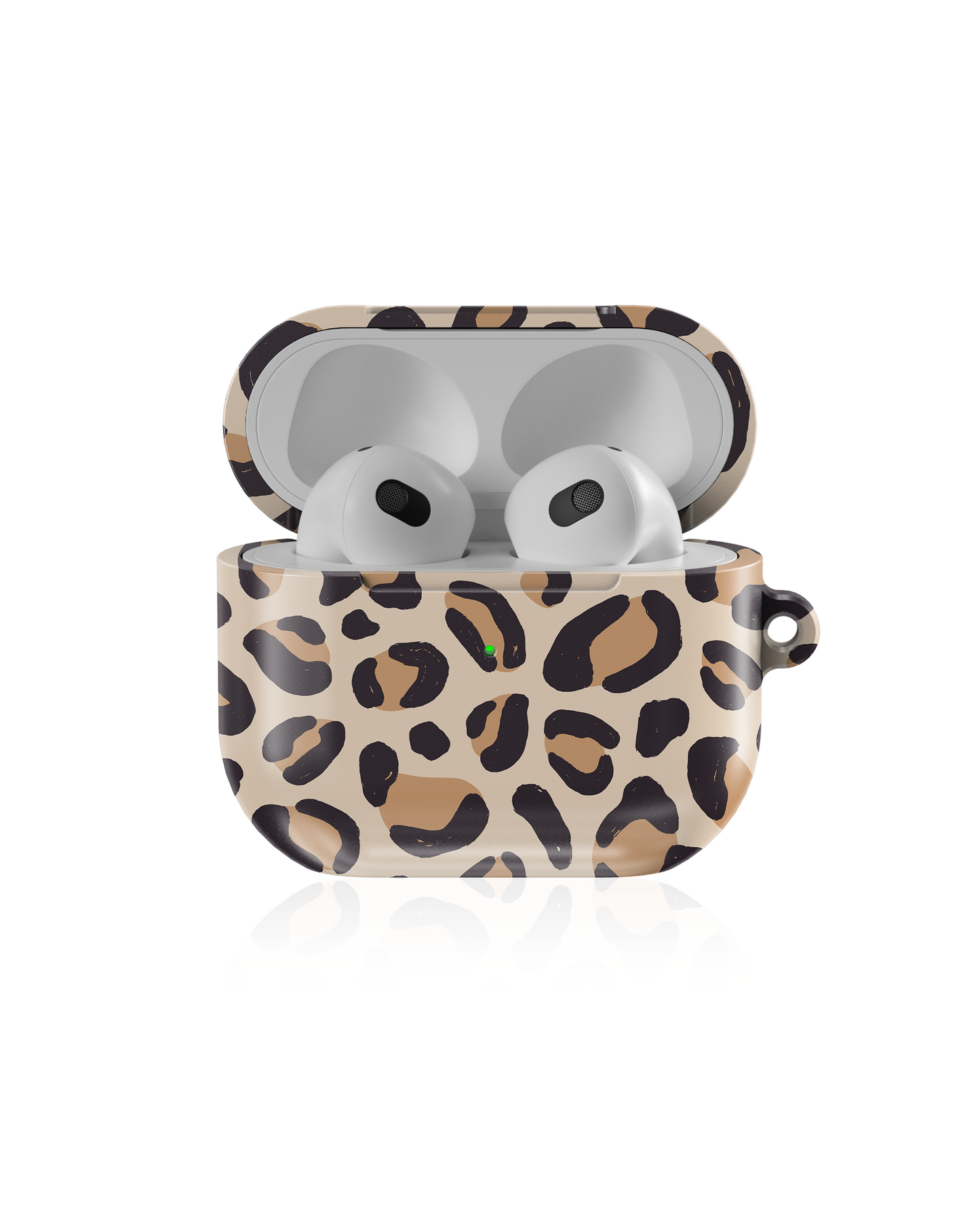 Leopard Lux Shockproof & Scratch-Resistant AirPods Case – Wireless Charging Compatible