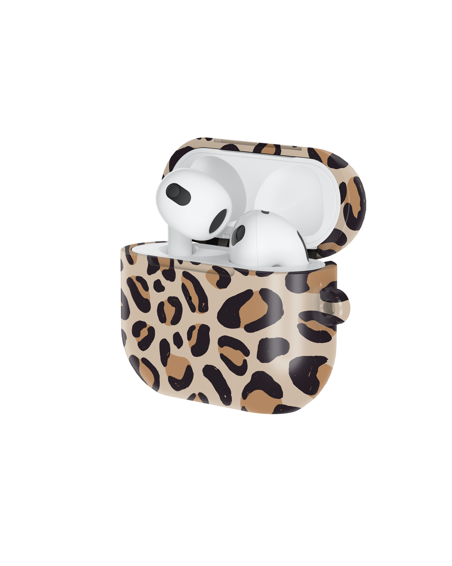 Leopard Lux Shockproof & Scratch-Resistant AirPods Case – Wireless Charging Compatible